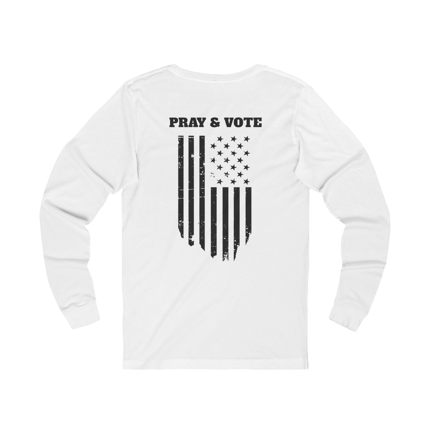 Valentina for Congress White Long Sleeve T-shirt