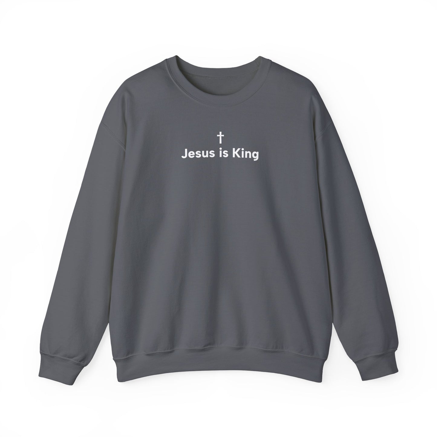 Jesus is King Crewneck Sweatshirt