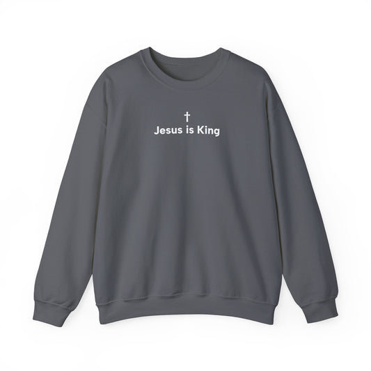 Jesus is King Crewneck Sweatshirt