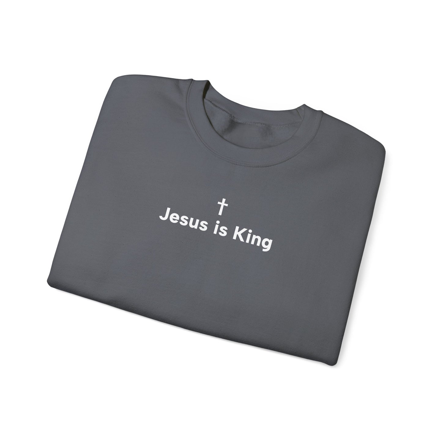 Jesus is King Crewneck Sweatshirt