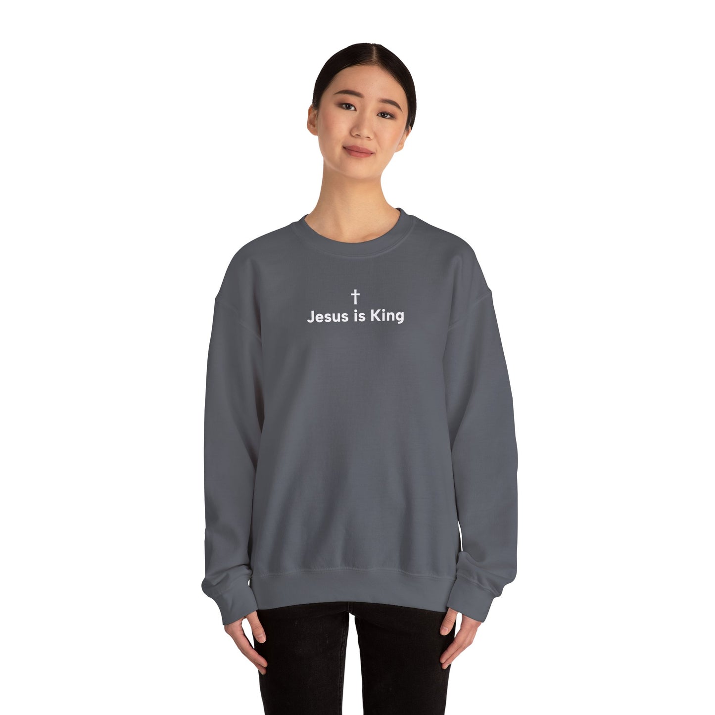 Jesus is King Crewneck Sweatshirt