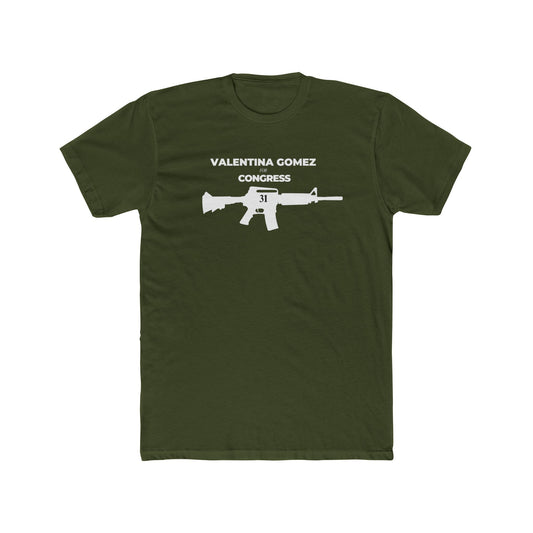 Fitted-Military Green - Valentina for Congress